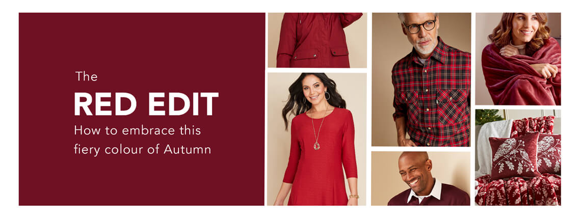 The Red Edit - Embrace this season's fiery colour